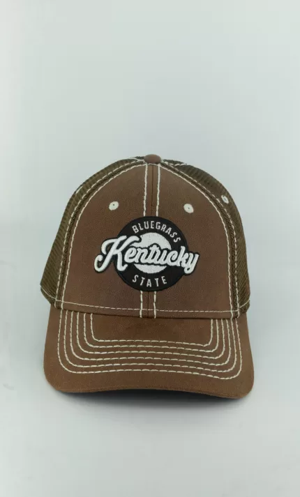 KENTUCKY OILSKIN MESH - BROWN