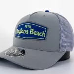 DAYTONA BEACH - BLUE NEON PATCH GRAY CAP