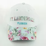 FT. LAUDERDALE - FLORAL CURVED - MINT