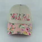 MIAMI FLORAL CURVED - KHAKI FLORAL