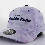 FLORIDA KEYS - TIE-DYE PURPLE CAP