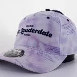 FT. LAUDERDALE - TIE-DYE PURPLE CAP (NEW LINE)