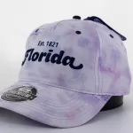 FLORIDA - TIE-DYE PURPLE CAP (NEW LINE)