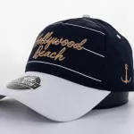 HOLLYWOOD BEACH - MARINE STRIPES BLUE CAP (NEW LINE)