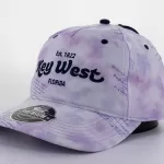 KEY WEST - TIE-DYE PURPLE CAP (NEW LINE)