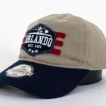 ORLANDO - BEAUTIFUL FLAG BEIGE CAP (NEW LINE)