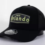ORLANDO - GREEN NEON PATCH BLACK CAP (NEW LINE)