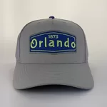 ORLANDO - BLUE NEON PATCH GRAY CAP (NEW LINE)