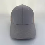 PLAIN - HEAVY BRUSHED GRAY CAP (NEW LINE)