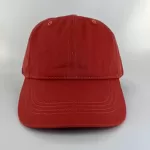 PLAIN - COTTON TWILL 3 BRICK ORANGE CAP (NEW LINE)
