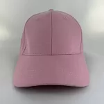 PLAIN - BUSHED COTTON TWILL LIGHT PINK CAP (NEW LINE)