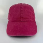 PLAIN - BUSHED COTTON TWILL PINK CAP (NEW LINE)