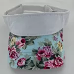 PLAIN - FLORAL VISOR GREEN CAP (NEW LINE)