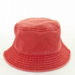 3014A (PLAIN - BUCKET HAT - RED)