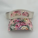 DAB1906R (DAYTONA BEACH FLORAL VISOR - KHAKI)