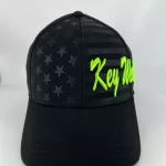 EYW1900VV (KEY WEST STARS AND STRIPES CURVED - BLACK/BLACK)