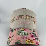 FB090926 (ST. AUGUSTINE FLORAL CURVED - KHAKI FLORAL)