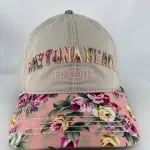 FB090970 (DAYTONA BEACH - FLORAL CURVED - KHAKI FLORAL)