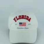 FC161690 (FLORIDA FL - FLAG PATCH - WHITE)