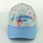 FLL0303DL (FT. LAUDERDALE - FLORAL 2 - LIGHT BLUE)