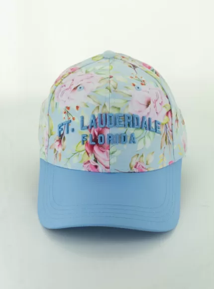 FLL0303DL (FT. LAUDERDALE - FLORAL 2 - LIGHT BLUE)