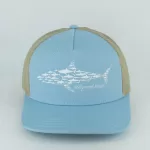 HWOBE2215DL (HOLLYWOOD BEACH - OCEAN LIFE SHARK - BLUE)