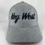 JF011040 (KEY WEST - JERSEY FITTED - LIGHT GRAY AND NAVY)