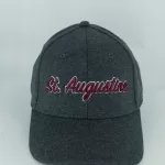 JF071426 (ST. AUGUSTINE - JERSEY FITTED - MEDIUM GRAY AND RED)