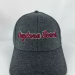 JF071470 (DAYTONA BEACH JERSEY FITTED - MEDIUM GRAY AND RED)