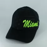 MIA1900VV (MIAMI STARS AND STRIPES CURVED - BLACK/GREEN)