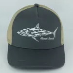 MIA2215TD (MIAMI BEACH - OCEAN LIFE SHARK - CHARCOAL)