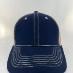 PLNB1-1BL1 (PLAIN - HEAVY BRUSHED NAVY BLUE CAP)