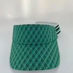 PLNB1-5GR1 (PLAIN - VISOR STRETCH GREEN CAP)