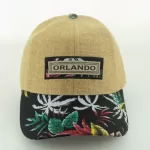 SF020230 (ORLANDO STRAW FLORAL - BLACK)