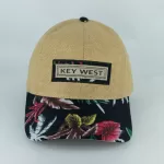 SF020240 (KEY WEST - STRAW FLORAL - BLACK)